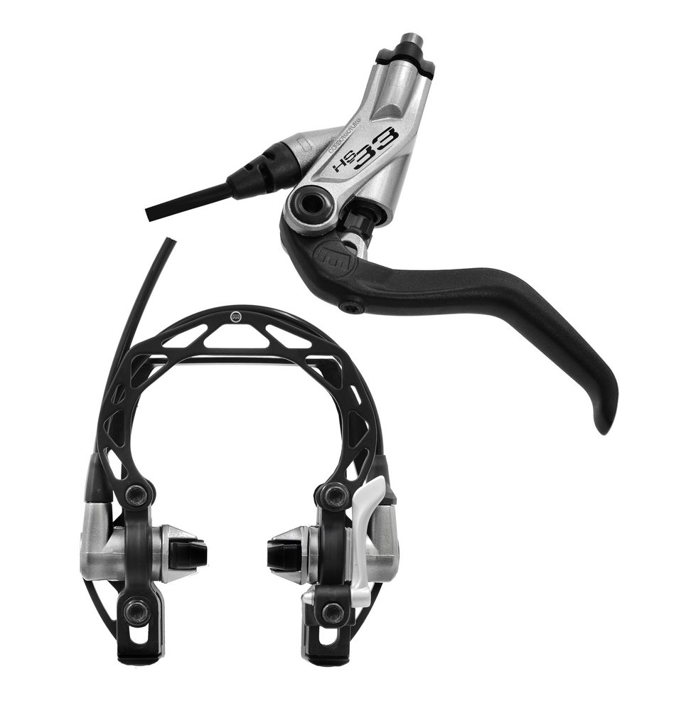 Magura HS33R City-MTB Brakes - Silver - Single - 2 Finger}, Silver